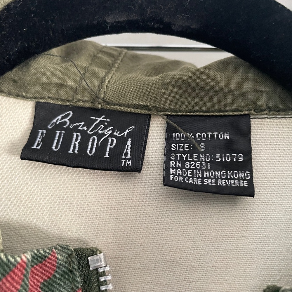 Europa Indie Hippie Bohemian Hoodie Windbreaker Jacket - Picture 6 of 12